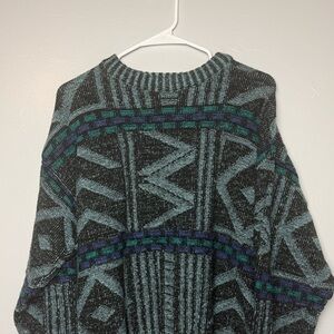 80’s Vintage Geometric Sweater